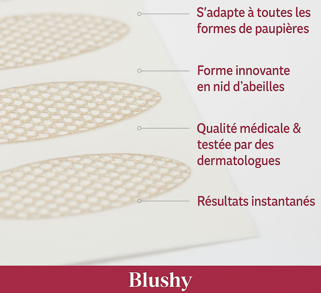 Les Bandes Rehaussantes Invisibles de Blushy